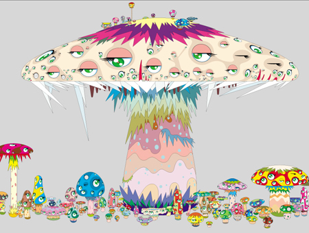 Superflat First Love by Takashi Murakami for Louis Vuitton